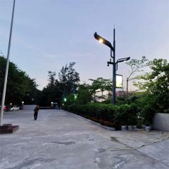 LED Solar Street Light Outdoor Lighting Road IP65 Garden Intelligent Street Lamp - Image 5
