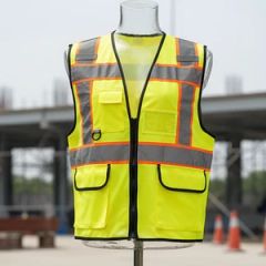 Reflective Vest Polyester Quick Dry Anti-Static RipStop Baggy Multi-color 1Y - Henan Kaiwei Protective Equipment Co., Ltd.