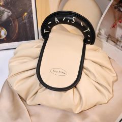 Factory Price Custom Logo Travel Woman Girl Waterproof Portable Zipper PU Leather Cosmetic Makeup Bag - Shantou Kaicheng Craft Co., Ltd.