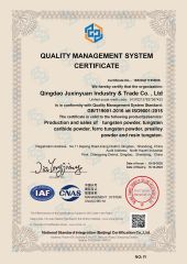 quality management system certificate certificate from Qingdao Hesiway Industrial Co., Ltd.