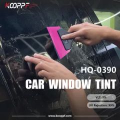 Car Wrapping Window Tint Film 3% Vlt 99% UV High Clarity MOQ 1roll Material PVC Origin China Size 1.52*30m Trademark - Jiangsu Koofilm Technology Co., Ltd.