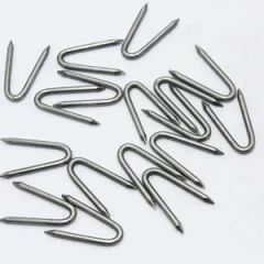 Diamond Point U Staple /Fence Staple/Poultry Netting Staples/Hoop Staples - Image 1