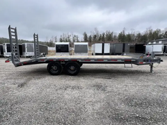 2024 Diamond C 8.5×20 20K Deckover Equipment Trailer w/ 72” Flip-Knee Ramps - Image 5