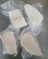 CHILEAN SEABASS SKINLESS PORTIONS Form Frozen Origin Chile Size 8 Oz / 6 Oz Packing Individual Vacuum - Image 1