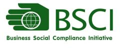BSCI certificate from shanghai jspeed industry co.,ltd