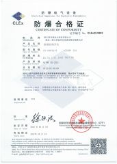CERTIFICATE OF CONFORMITY certificate from Yueqing Woen Electric Co., Ltd