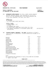 VOC test report certificate from Dongguan Joy Sports Co., Ltd.
