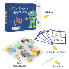 Stem Robotics Science Kits, Projects Robot Building Kit Toys - Image 3