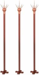 Pure Copper Lightning Arrester Material Copper Rated Voltage 11 kV 1meter 14.2,17.2,25mm Air Rod Height 1meter Country of Origin Made in - Image 4
