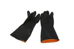 Anti-Scratch Disposable Wear Work Industrial Resistant Latex Examination Protective Food Durable Garden Safety Powder Free PVC Pink Black Nitrile Gloves - Image 3