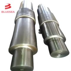 Forged Drag Roller Shafts Carbon Steel Superior Resistance to Wear - Xiamen Bluesea Piping Systems Co.,Ltd.