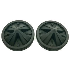 B87n60 04 87mm Rubber Replacement Garbage Disposal Splash Guard with Steel Ring - Image 3