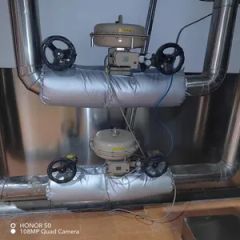 Reusable and Removable Glass Wool Steam Aluminum Pipe Insulation Jacket - Image 4