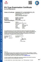 Our certificates certificate from Handan City Lu an Shoes Co., Ltd