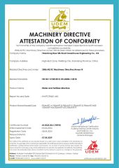 CE certificate for Water and Fertilizer Machine certificate from Shandong New Silk Road Greenhouse Engineering Co., Ltd.