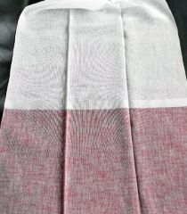 100% Polyester Yarn-Dyed Linen Look Curtain - Image 2