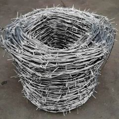 Low Cost Perimeter Protection Wire Anti-Rust 12X14 Gauge Barbed Wire - Image 3