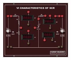 V-i Characteristics Of SCR Output Current 1 Amps Gate Voltage Range 0-30v Dc Working Voltage 220-240v Ac Anode Voltage Range 0-30v - Pantech Prolabs India Private Limited