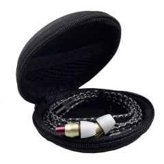 Portable EVA Carrying Case for Earphones Durable Hard Shell Pouch with Customizable Logo - Image 3
