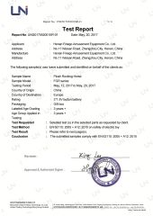 EN62115 Testing Report certificate from HENAN FINEGO INTERNATIONAL CO., LTD.