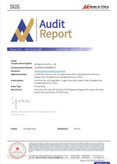 SGS certificate from Zhongshan Xjcraft Co, . Ltd
