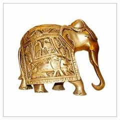 Brass Artware Material Brass Design Style Decoratively Carved Customization Available In Various Sizes, Shapes, And - Image 1