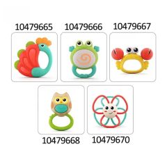 Hot Selling Animal Rattle Toddlers Sensory Teething Rattles Shaking Hand Bell Baby Bell Teether Toys for Infant - Image 5