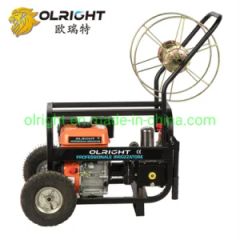 30bar Portable Power Sprayer with 7.5HP Gasoline Engine Big Wheels & Pipe - Image 1