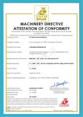 certificate CE certificate from Hefei Langzhu Construction Machinery Co., Ltd.