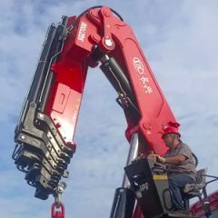 35 Ton Knuckle Boom Truck Crane CE Certification Factory Price - Hubei Shenbai Special Automobile Co., Ltd.