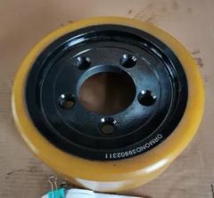 Linde Solid Forklift Polyurethane Tire PU Drive Wheels Part No. 39902311 Size 254X102-80-5h - Yantai Wonray Rubber Tire Co., Ltd.