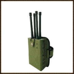 30W Power Handheld 4 Antennas Remote Control GPS L1 ~ L5 Signal Jammer - Image 4