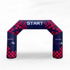 Custom Event Black Blue Green Entrance Branded Circus Balloon Inflatable Arch - Dongguan Xc Outdoor Products Co., Ltd.