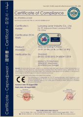 CE Certificate certificate from LEVER IMP & EXP CO., LIMITED