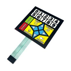 Custom Matrix Touch Membrane Switch for Entertainment Electronics - Image 3