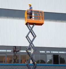 Multi-Function Lifting Equipment Self-Propelled Scissor Lift Moves Moving Origin China Model NO. JCPT Driven Type DC Trademark Koosen - Image 1