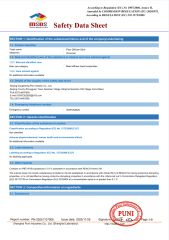 Product Inspection Report certificate from Deqing Dongsheng Pen Industry Co., Ltd.