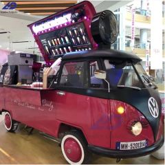 Good Reputation at Home and Abroad User Friendly Design Electric Mobile Food Trucks 5m Mobile Fast Food Trailer with Light Box - Qingdao Leader Vehicle Industry Co., Ltd