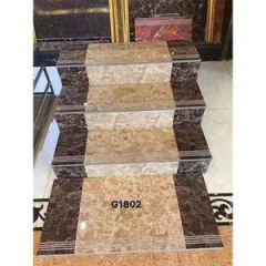 Polished Marble & Granite Stone Step Tile for Stair MOQ 10 PCS Trademark JTS Size 470X1200 Thickness 10mm Color Brown / - Image 5
