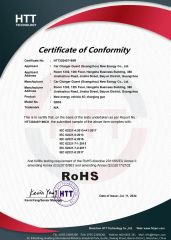 CERTIFICATE certificate from Guangzhou Speed Concept New Energy Co., Ltd.