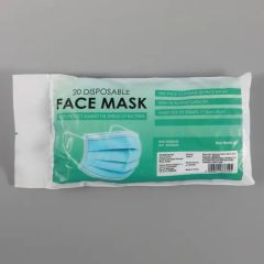 Disposable Adult Earloop Protective Face Mask Color Blue Shape Dust Mask Model NO. NP101 Trademark SUCSHK HS Code - Image 4