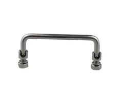 Folding Pull Handle for Furniture Stainless Steel Tool Box Type Latch Material Steel Model NO. WD1603 HS Code 8481804090 - Image 2