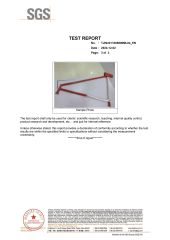 TEST REPORT certificate of Shandong Huayou Steel Co., Ltd. – certificate photo, supplier certificates section