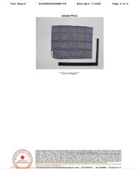 SGS Test Report Page 5 certificate from Tongxiang Anliang Import and Export Co., Ltd