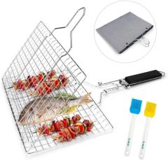 Futeng 304 Stainless Steel BBQ Rack Wire Mesh Outdoor Cooking Grill Grates - Image 4
