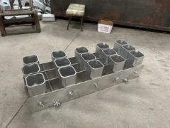 Premium 2 Inch Fireworks Mortar Rack with 15 Shots Size 2inch Origin China Color Customize Shots Customize Shape - Image 3