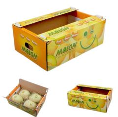 Customized Waterproof Corrugated Cardboard Boxes for Fresh Fruits and Fresh Vegetables - Image 2