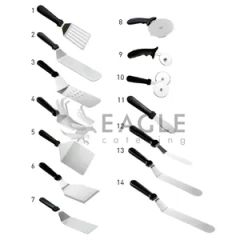 Steel Knife Kitchen Utensils Kitchenware Size 250mm Color Black Brand Eagle Quality High Origin China Trademark OEM Packaging Single - Image 2