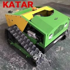 Pastoral Management Machine Small Remote Control Grass Shredder Gasoline Petrol Garden Push Self Propelled Lawn Mower - Image 4