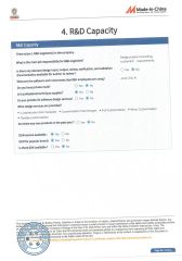 certificate certificate from Chonking Manba Auto Tech Service Co., Ltd.
